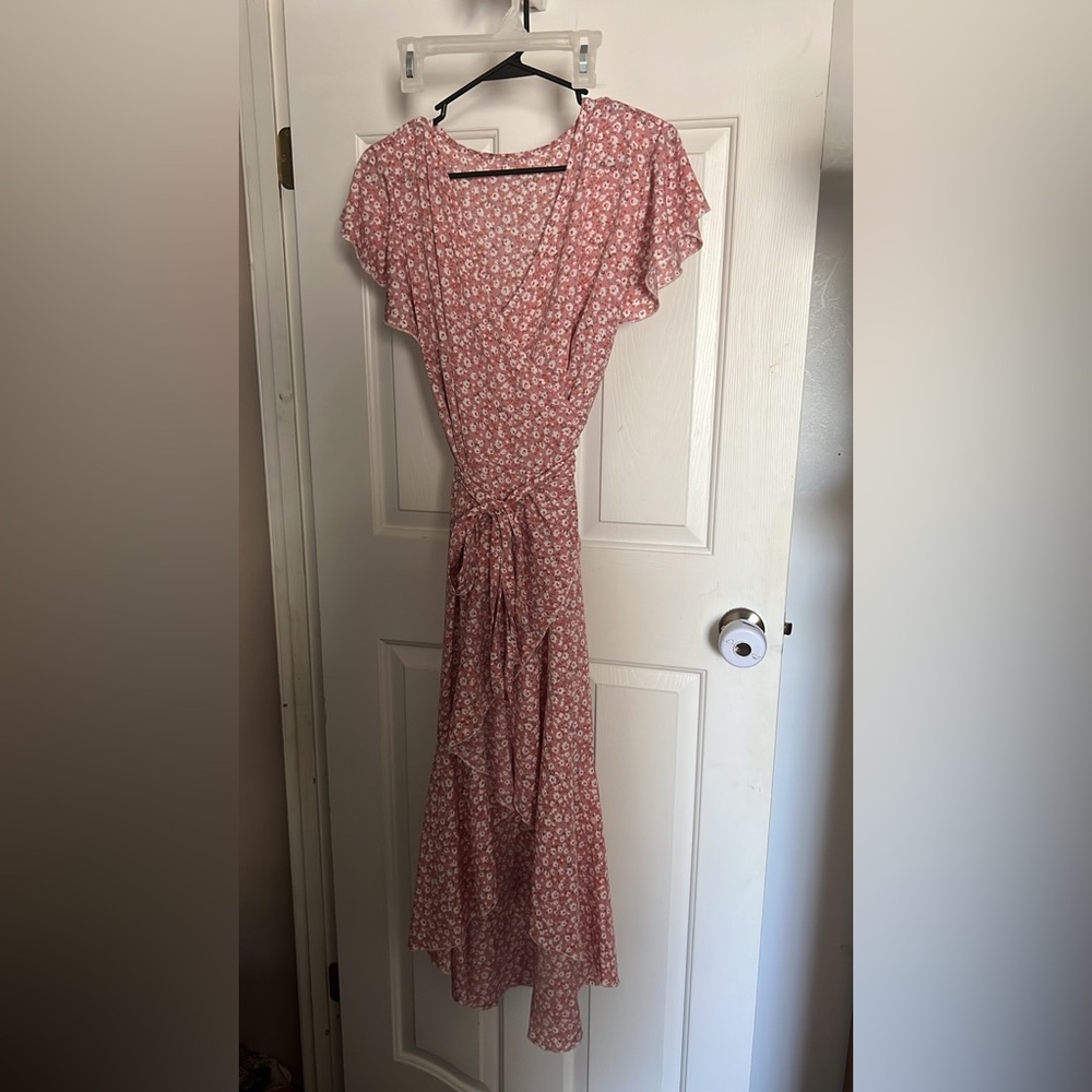 Floral Pink Dress